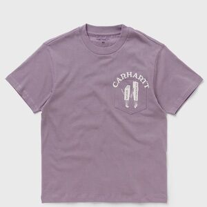 Carhartt Purple Graphic Pocket Tee